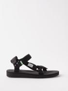 Suicoke - Depa-cab Dual-strap Nylon Sandals - Mens - Black