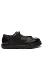 Matchesfashion.com Marsll - Pallottola Grained Leather Derby Shoes - Mens - Black
