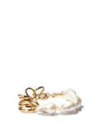 Matchesfashion.com Completedworks - Befuddled Baroque-pearl And Gold-vermeil Bracelet - Womens - Pearl