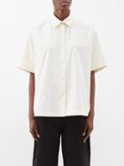 Studio Nicholson - Sira Cotton-poplin Shirt - Womens - Ivory