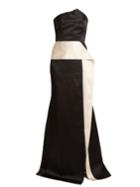 Roland Mouret Addover Double-faced Satin Gown