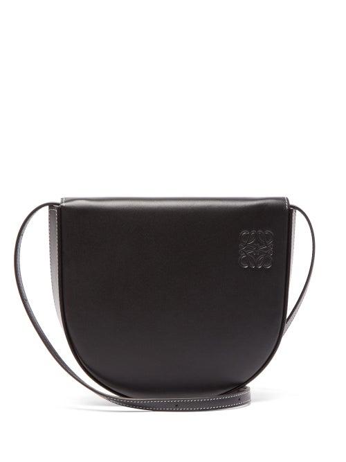 Matchesfashion.com Loewe - Heel Medium Leather Pouch - Mens - Black