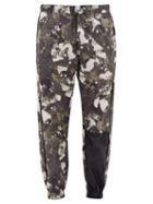Matchesfashion.com Marcelo Burlon - Camouflage-print Technical Jersey Track Pants - Mens - Grey Multi