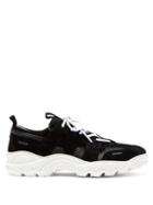 Matchesfashion.com Ami - Running Lucky 9 Suede Trainers - Mens - Black