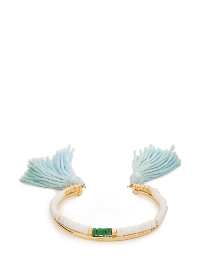 Aurélie Bidermann Sioux Gold-plated Tassel Cuff
