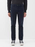 Rag & Bone - Fit 2 Logo-embroidered Cotton-blend Chino Trousers - Mens - Black
