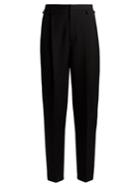 Saint Laurent Carrot-leg Gabardine Trousers
