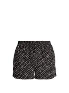Dolce & Gabbana Polka-dot Heart-print Swim Shorts