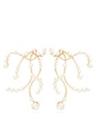Matchesfashion.com Peter Pilotto - Faux Pearl Embellished Branch Earrings - Womens - Pearl