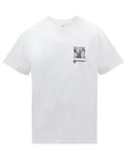 Matchesfashion.com Burberry - Zebra-print Cotton-jersey T-shirt - Mens - White