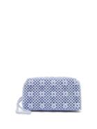 Matchesfashion.com Shrimps - Molly Faux Pearl Embellished Clutch Bag - Womens - Blue