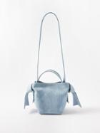 Acne Studios - Musubi Mini Denim Cross-body Bag - Womens - Denim