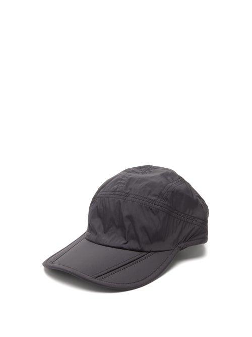 Matchesfashion.com Y-3 - Foldable Logo Embroidered Cap - Mens - Black