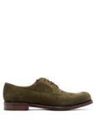 Matchesfashion.com Cheaney - Horseforth Suede Derby Shoes - Mens - Khaki