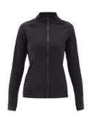 Matchesfashion.com The Upside - Tasha Stretch Cotton-jersey Track Top - Womens - Black