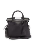 Matchesfashion.com Maison Margiela - 5ac Grained Leather Cross Body Bag - Womens - Black