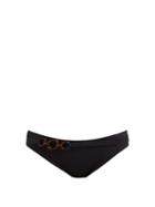 Matchesfashion.com Max Mara Beachwear - Song Bikini Bottoms - Womens - Black