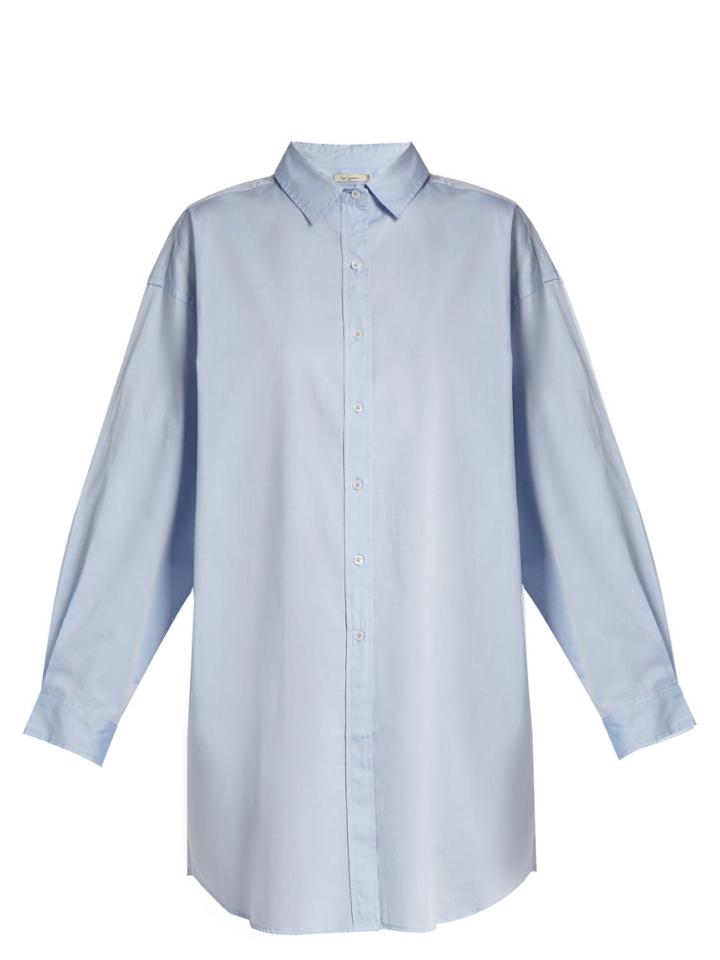 Mes Demoiselles Kamiseta Cotton Oversized Shirtdress