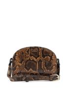 Matchesfashion.com A.p.c. - Half Moon Mini Python Effect Leather Bag - Womens - Python