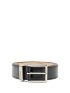 Matchesfashion.com Alexander Mcqueen - Identity Leather Belt - Mens - Black