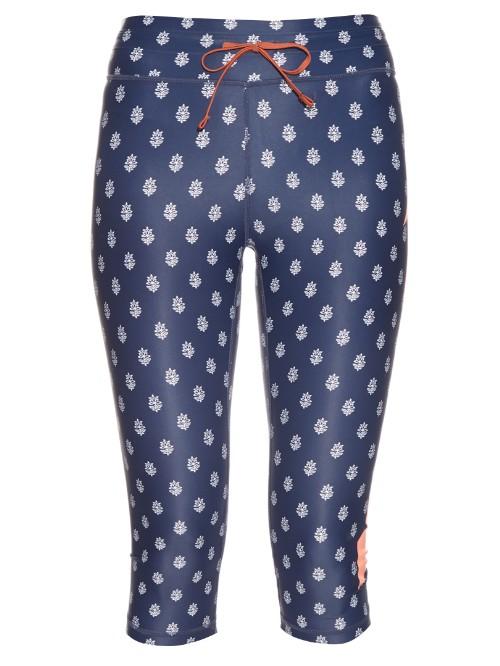 The Upside Ditsy-print Cropped Performance Leggings