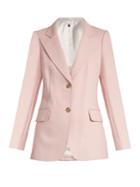 Bella Freud Isaac Single-breasted Cotton-blend Jacket