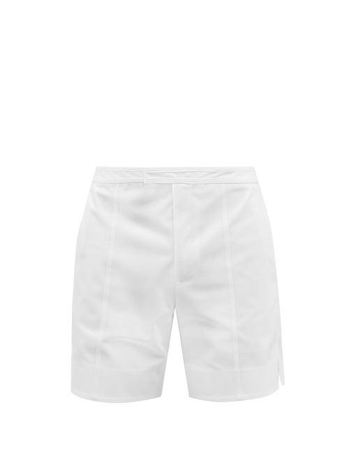 Jacques - Technical-twill Tennis Shorts - Mens - White