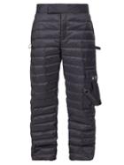 Matchesfashion.com Off-white - Quilted Patch Pocket Track Pants - Mens - Black