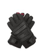 Matchesfashion.com Toni Sailer - Jesse Technical Leather Ski Gloves - Mens - Black