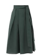 Matchesfashion.com Weekend Max Mara - Sacha Skirt - Womens - Dark Green