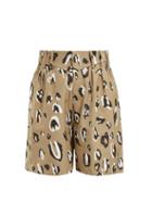 Matchesfashion.com Charles Jeffrey Loverboy - Leopard Print High Rise Shorts - Womens - Leopard