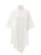 Matchesfashion.com Chlo - Roll-neck Cashmere Poncho - Womens - White