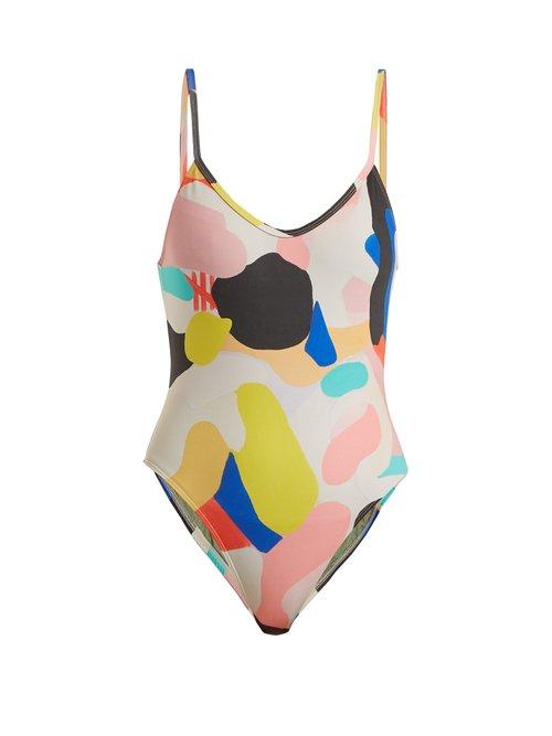 Matchesfashion.com Bower - X Julian Smith Hutton Swimsuit - Womens - Multi