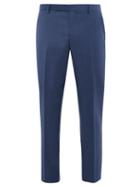 Matchesfashion.com Paul Smith - Soho Fit Wool Twill Trousers - Mens - Grey