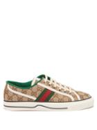 Gucci - Tennis 1977 Gg-canvas And Leather Trainers - Womens - Multi