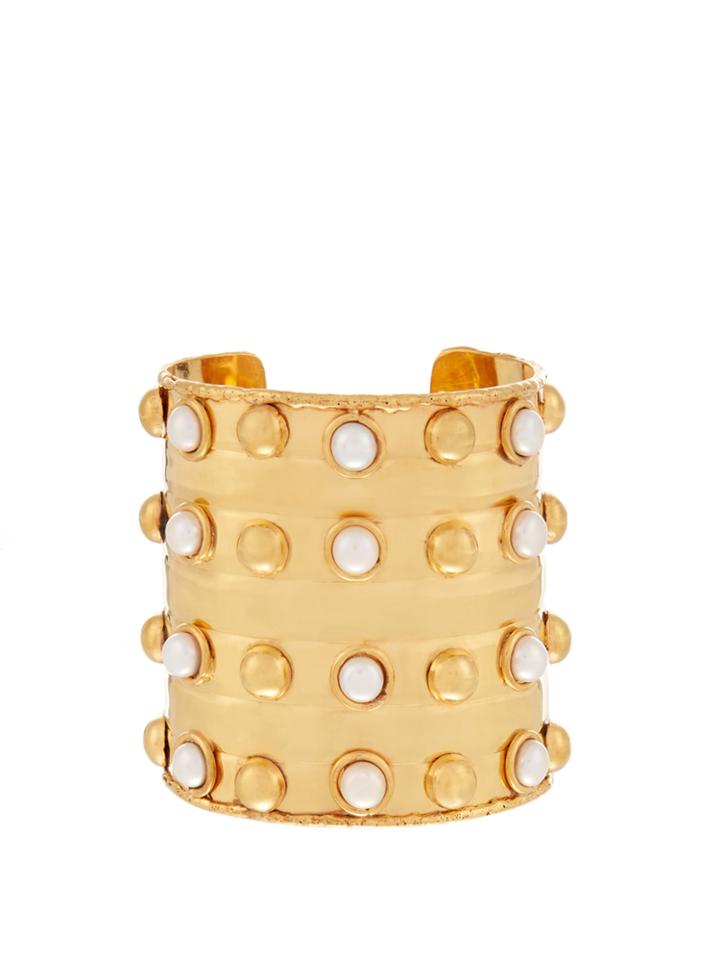 Sylvia Toledano Massai Large Gold-plated Cuff
