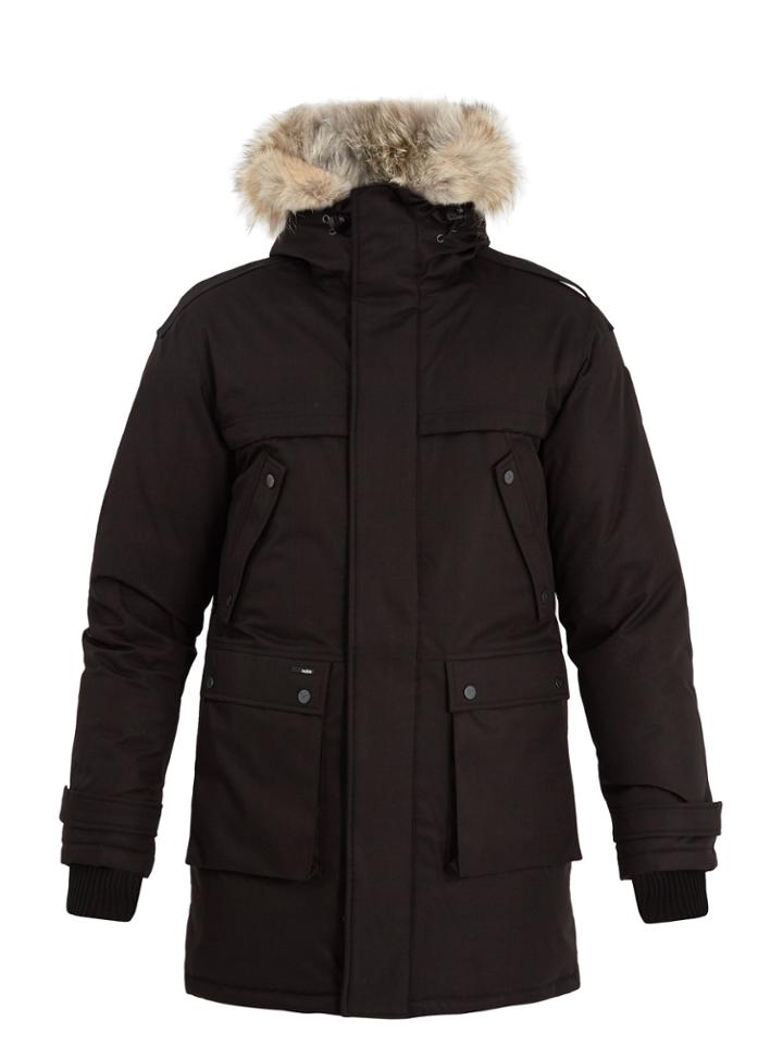 Nobis Yatesy Fur-trimmed Down-filled Parka