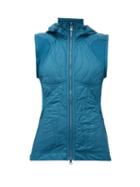 Matchesfashion.com Adidas By Stella Mccartney - Run Quilted Shell Gilet - Womens - Blue