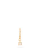 Matchesfashion.com Orit Elhanati - Roxy Diamond & 18kt Gold Single Earring - Womens - Gold