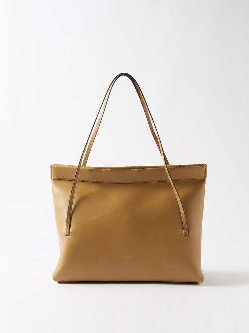 Wandler - Joanna Medium Leather Shoulder Bag - Womens - Beige