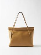 Wandler - Joanna Medium Leather Shoulder Bag - Womens - Beige