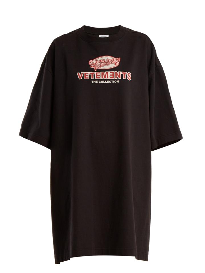 Vetements Open-side Oversized T-shirt