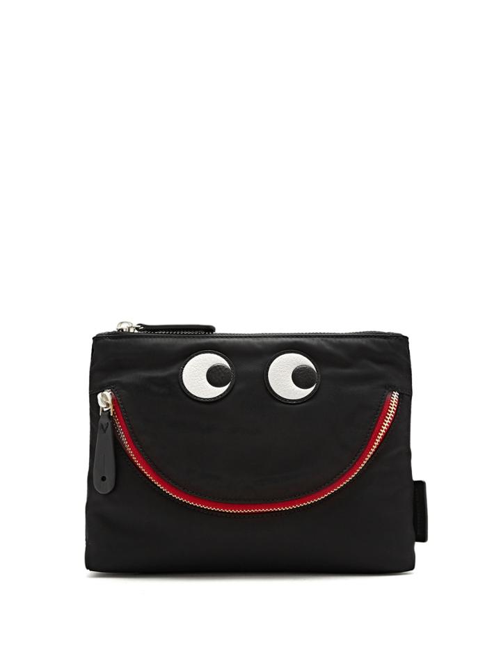 Anya Hindmarch Happy Eyes Nylon Pouch