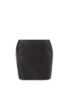Tom Ford - Leather Mini Skirt - Womens - Black