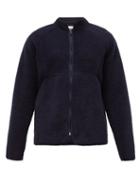 Matchesfashion.com Folk - Puzzle Zipped Fleece Jacket - Mens - Navy