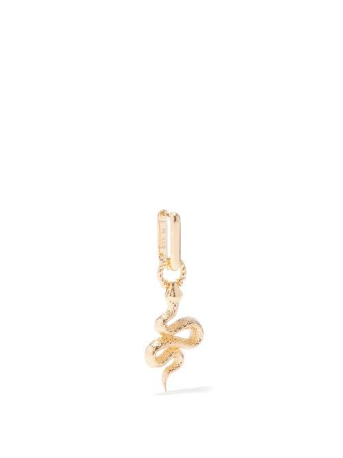 Missoma - Snake 18kt Gold-plated Single Earring - Womens - Gold