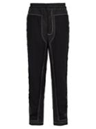 Comme Des Garçons Shirt Loose-fit Wool-blend Trousers
