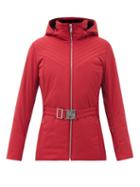 Matchesfashion.com Fusalp - Nanssil Hooded Belted Soft-shell Ski Jacket - Womens - Red