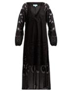 Matchesfashion.com Melissa Odabash - Melissa Crochet Lace Maxi Dress - Womens - Black