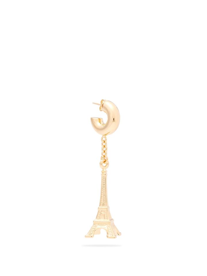 Balenciaga Eiffel Tower Souvenir Single Earring